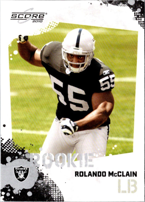 2010 Score Rolando McClain #384 Rookie