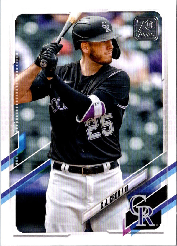 2021 Topps Update C.J. Cron #US195