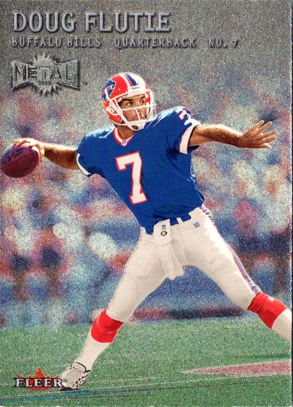 2000 Metal Doug Flutie #22
