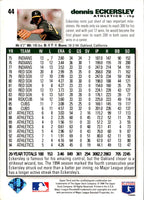 1995 Collector's Choice SE Dennis Eckersley #44