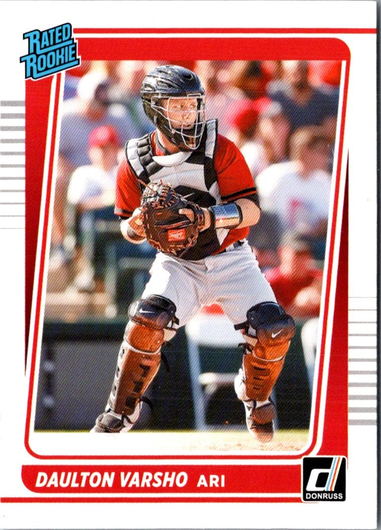 2021 Donruss Red Daulton Varsho