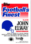 1992 Finest John Elway
