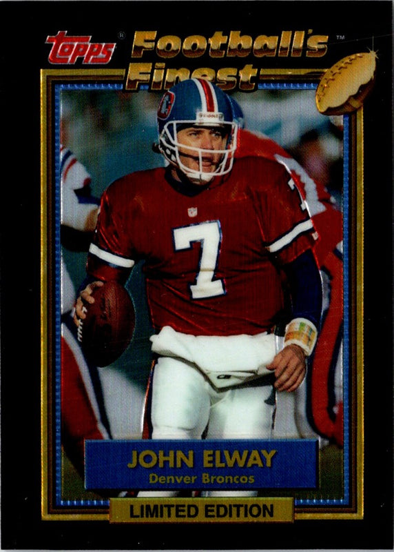 1992 Finest John Elway #6