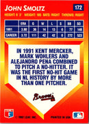 1992 Triple Play John Smoltz