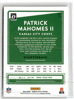 2020 Donruss Patrick Mahomes II #1