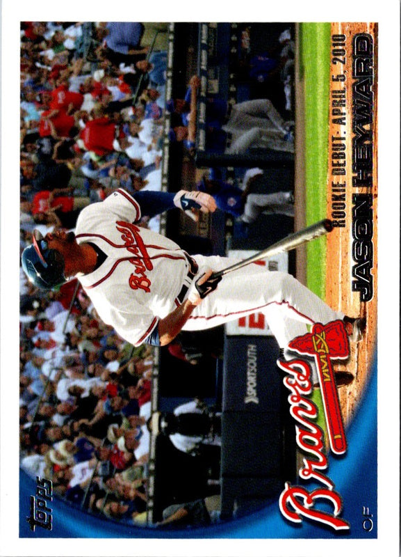 2010 Topps Update Jason Heyward #US-214