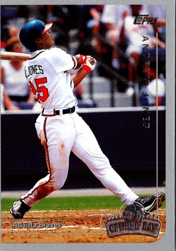 1999 Topps Opening Day Andruw Jones #104