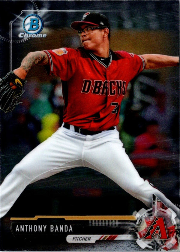 2017 Bowman Chrome Prospects Anthony Banda #BCP163