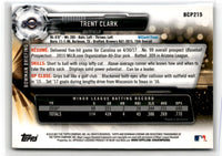 2017 Bowman Chrome Prospects Trent Clark #BCP215