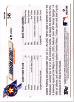 2021 Topps Houston Astros #545