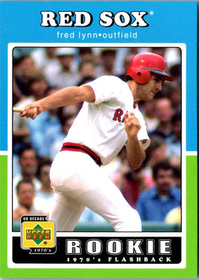 2001 Upper Deck Decade 1970's Fred Lynn #93
