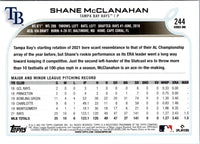 2022 Topps Shane McClanahan #244