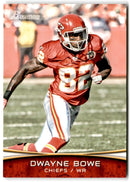 2012 Bowman Dwayne Bowe