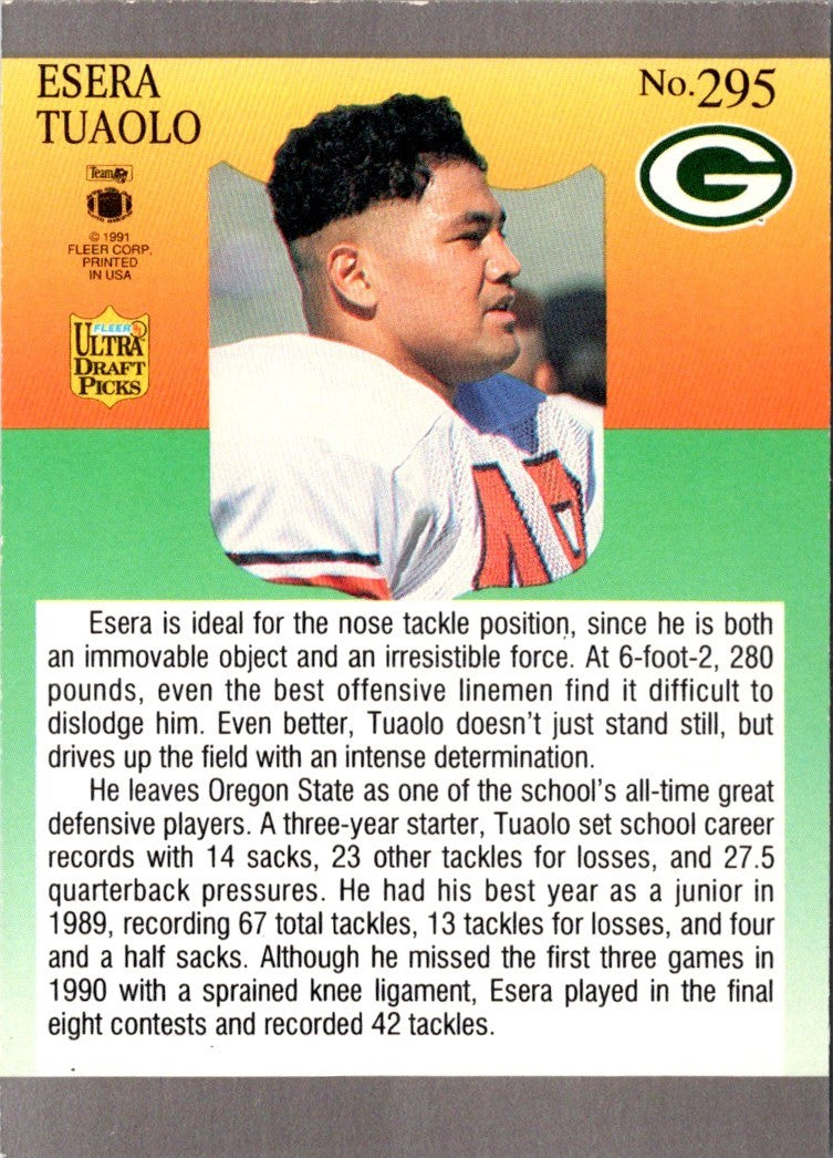 1991 Ultra Esera Tuaolo