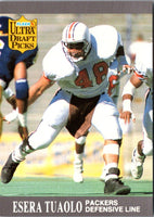 1991 Ultra Esera Tuaolo #295 Rookie