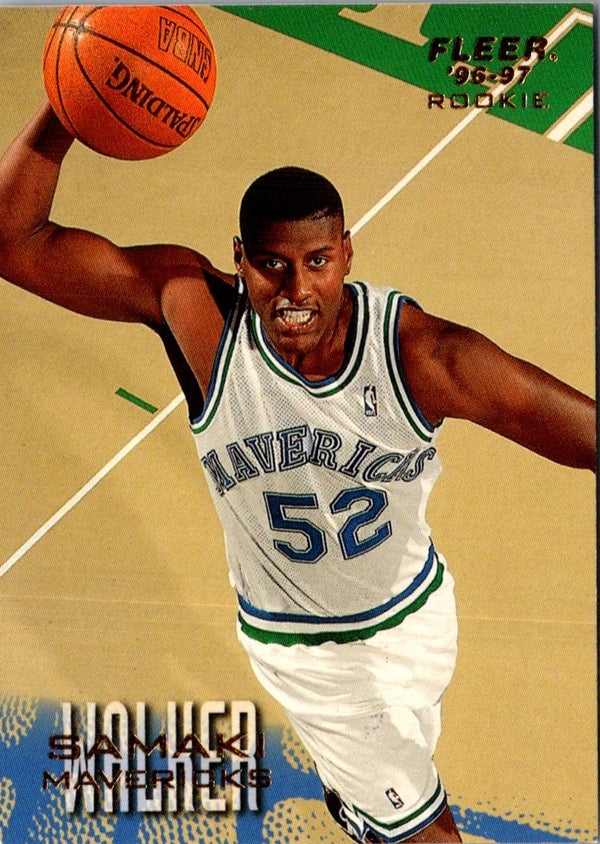 1996 Fleer Samaki Walker #174 Rookie