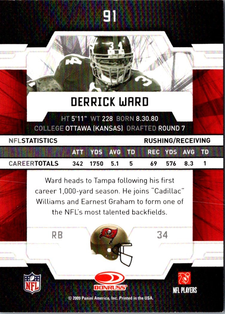 2009 Donruss Elite Derrick Ward