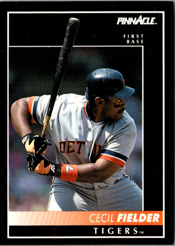 1992 Pinnacle Cecil Fielder #4