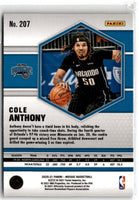 2020 Panini Mosaic Cole Anthony #207 Rookie