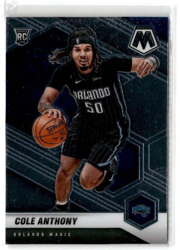 2020 Panini Mosaic Cole Anthony #207 Rookie