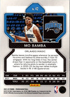 2021 Panini Prizm Blue Mo Bamba #42