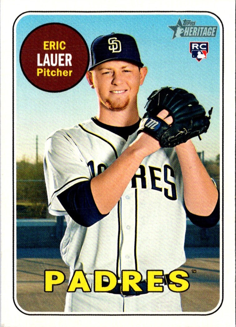 2018 Topps Heritage Eric Lauer