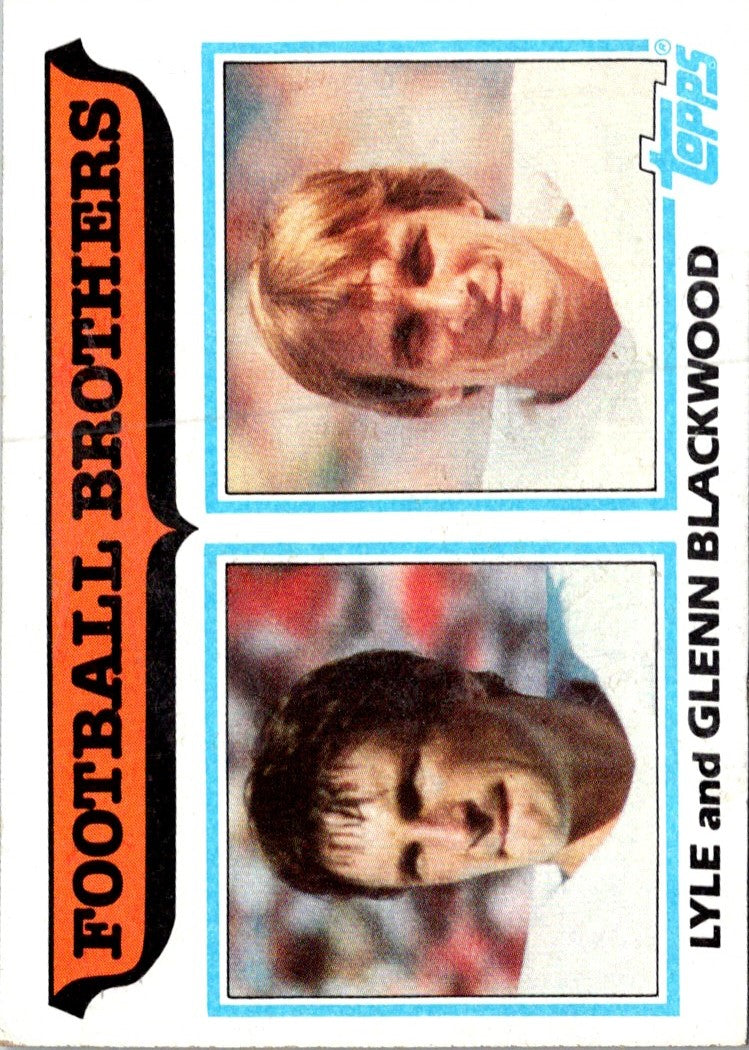 1982 Topps Lyle Blackwood/Glenn Blackwood