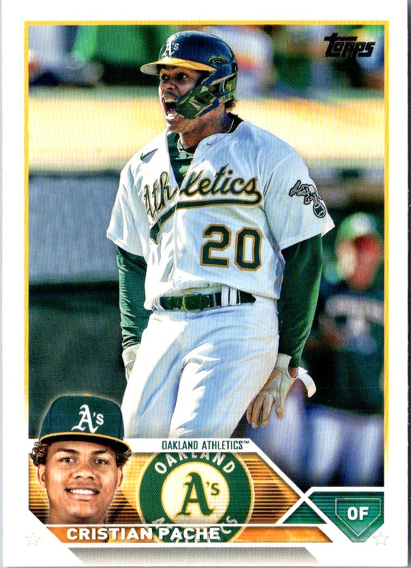 2023 Topps Gold Cristian Pache #296