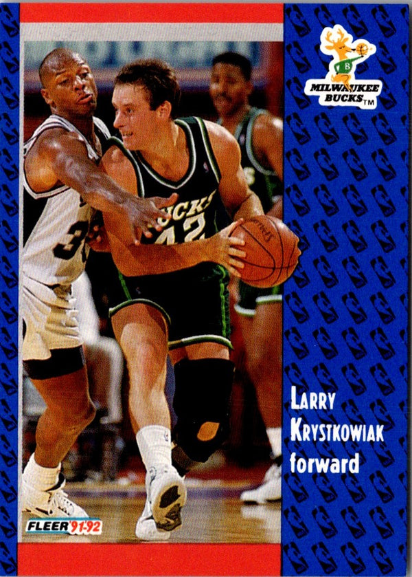 1991 Fleer Larry Krystkowiak #314