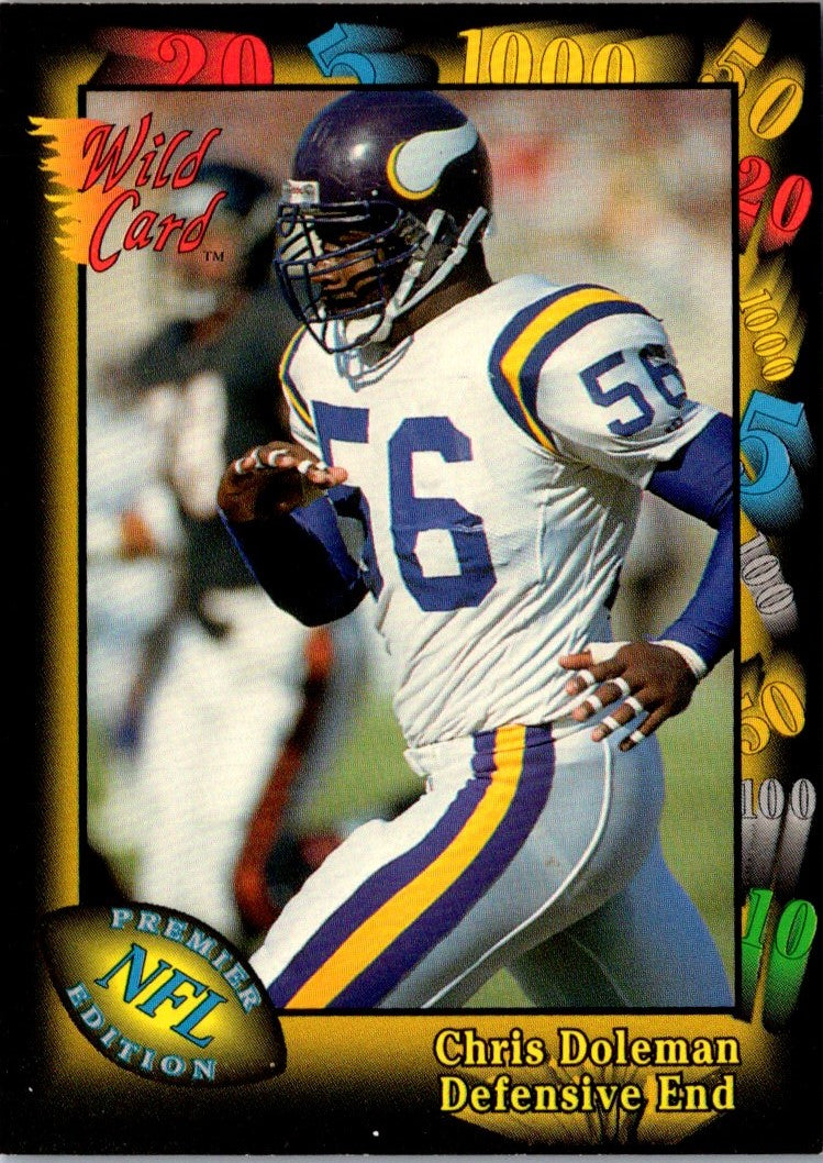 1991 Wild Card Chris Doleman