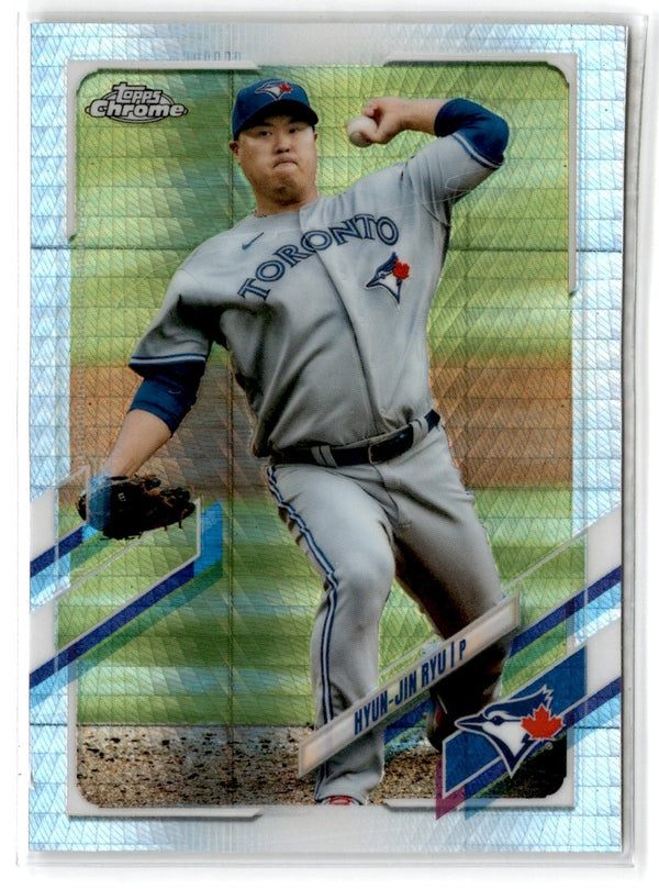 2021 Topps Chrome Hyun-Jin Ryu #123