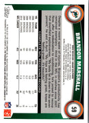 2011 Topps Chrome Brandon Marshall