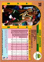 1992 Fleer Eddie Johnson #211