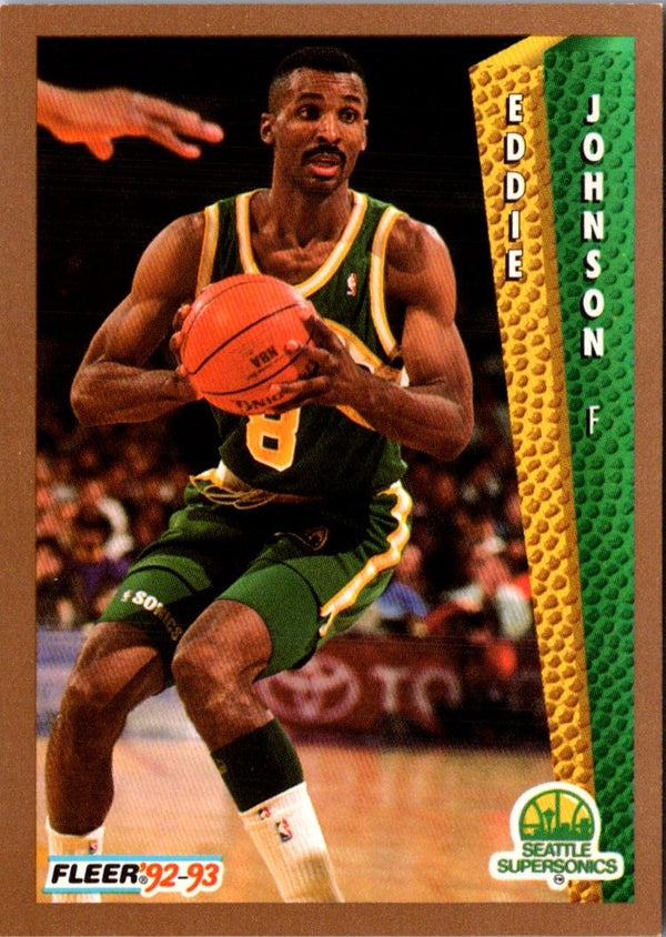 1992 Fleer Eddie Johnson #211