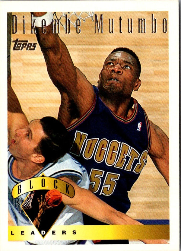 1995 Topps Dikembe Mutombo #26