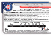 2024 Bowman Green Pattern Dansby Swanson #92