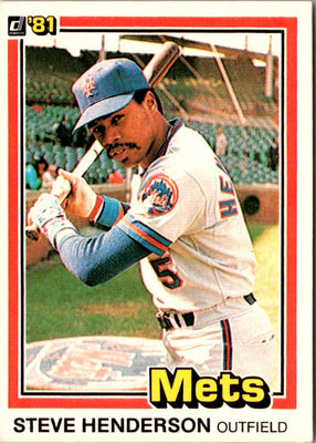 1981 Donruss Steve Henderson #157