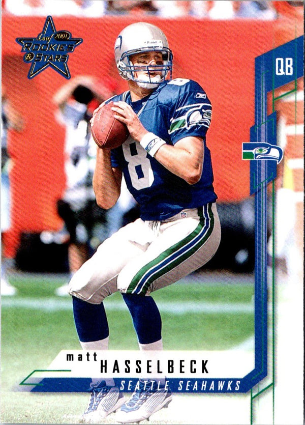 2001 Leaf Rookies & Stars Matt Hasselbeck #63