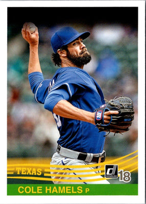 2018 Donruss Cole Hamels #267