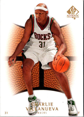 2007 SP Authentic Charlie Villanueva #18