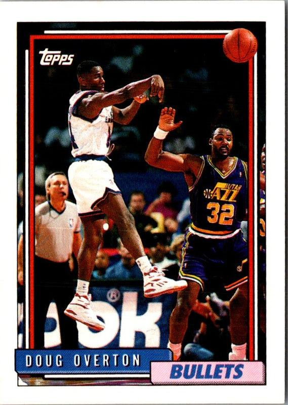 1992 Topps Doug Overton #317