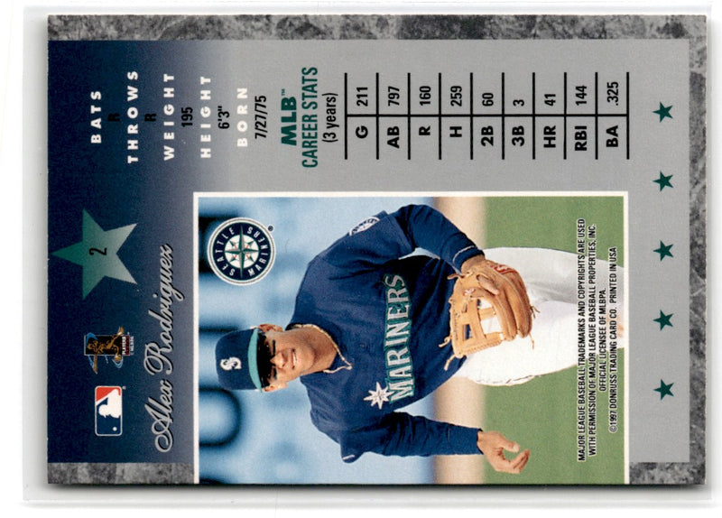 1997 Donruss Elite Alex Rodriguez
