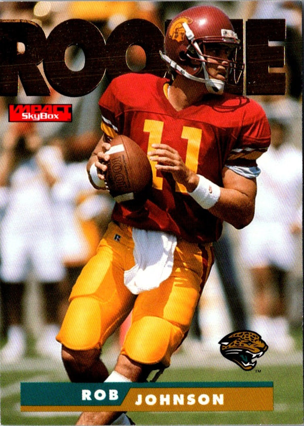 1995 SkyBox Impact Rob Johnson #180 Rookie