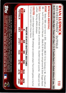2011 Bowman Ryan Ludwick