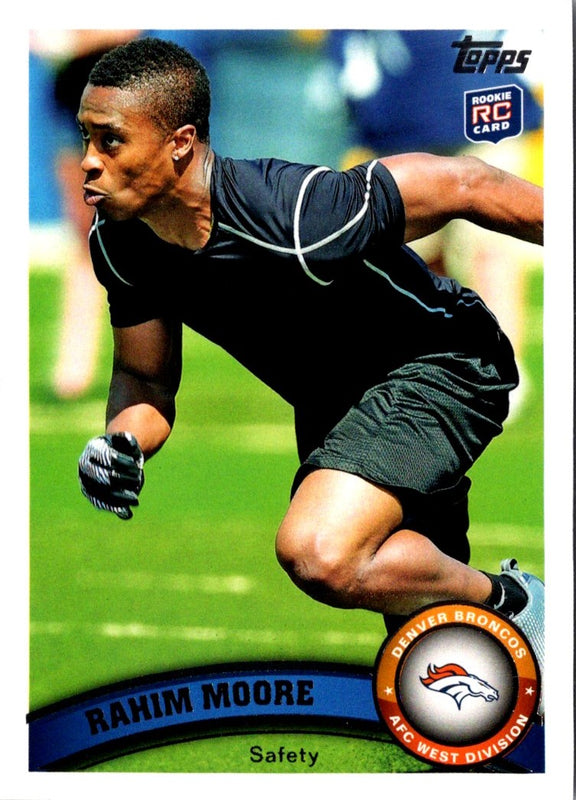 2011 Topps Rahim Moore #434 Rookie