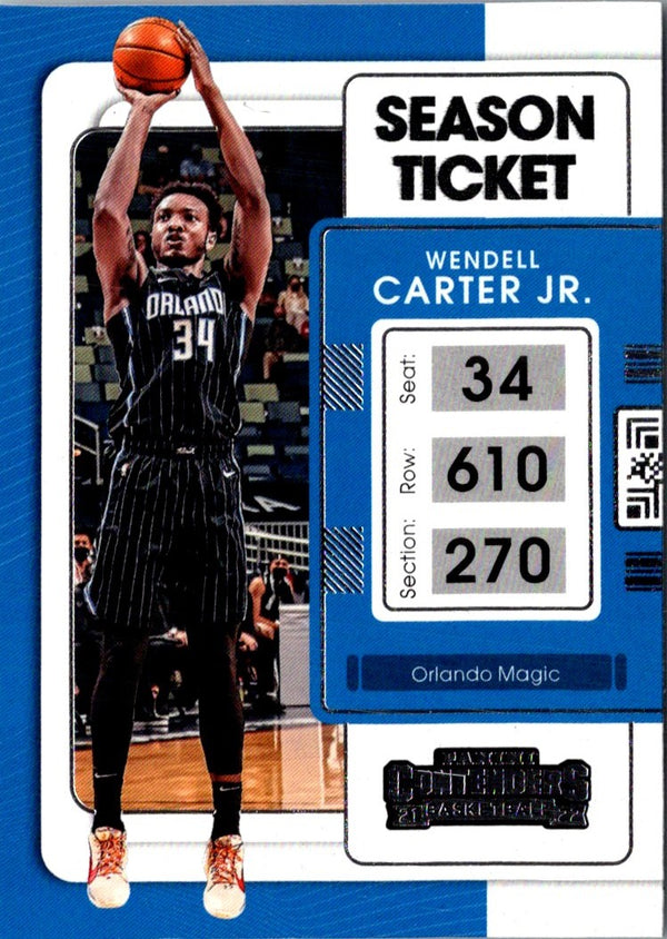 2021 Panini Contenders Ticket Wendell Carter Jr. #27