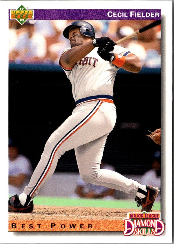 1992 Upper Deck Cecil Fielder #647