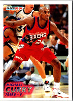 1993 Fleer Michael Curry #350 Rookie