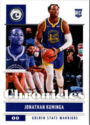 2021 Panini Chronicles Jonathan Kuminga