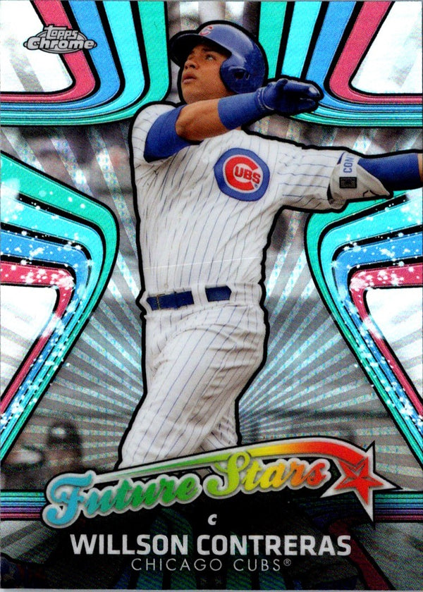 2017 Topps Chrome Future Stars Willson Contreras #FS-2